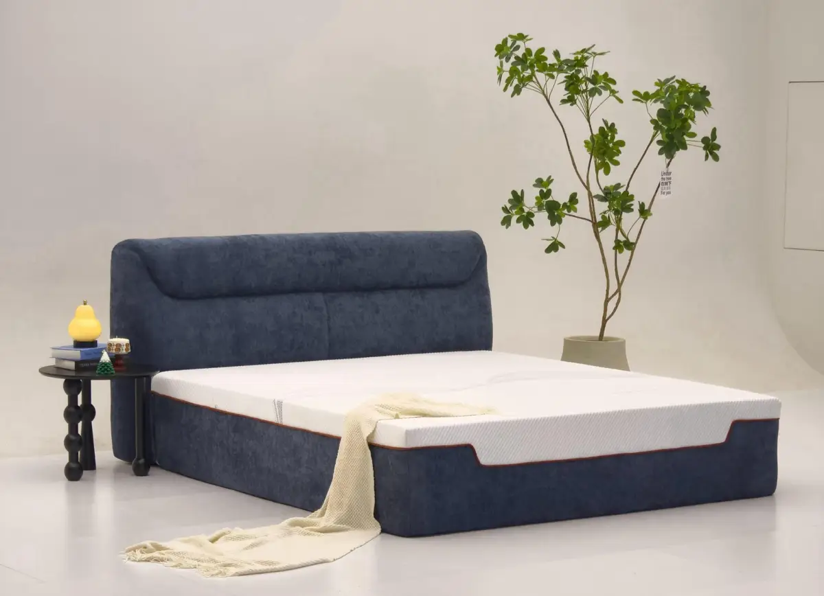 Panel Upholstered Bed
